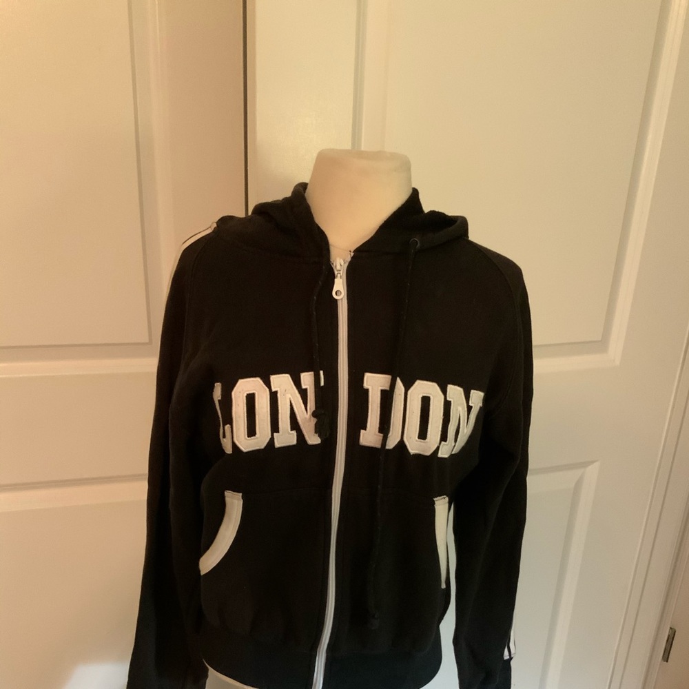 Hooded Black Sweatshirt